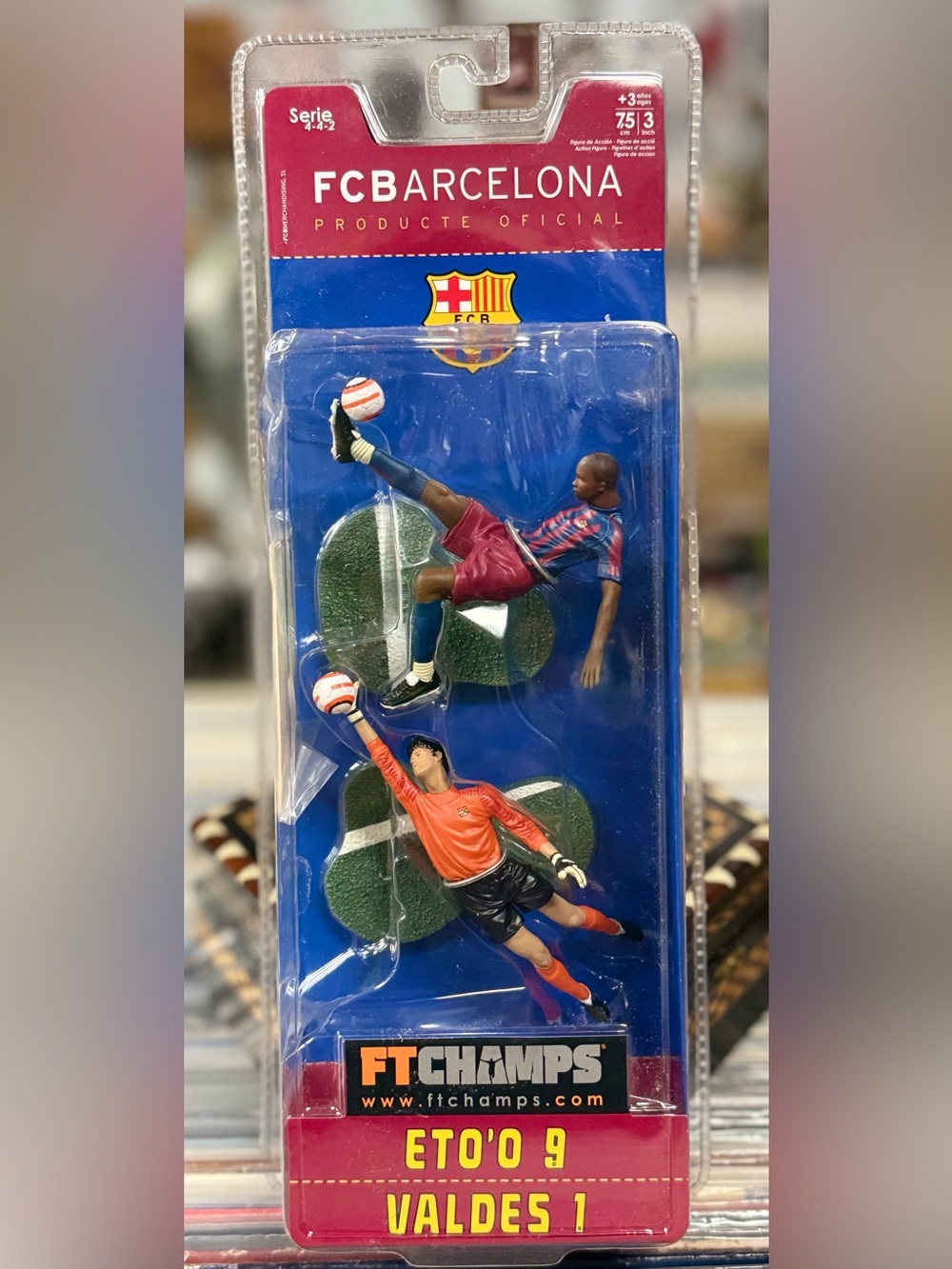 Never Been Open Collectors Item
Eto’o & Valdés Home Games Player Figures